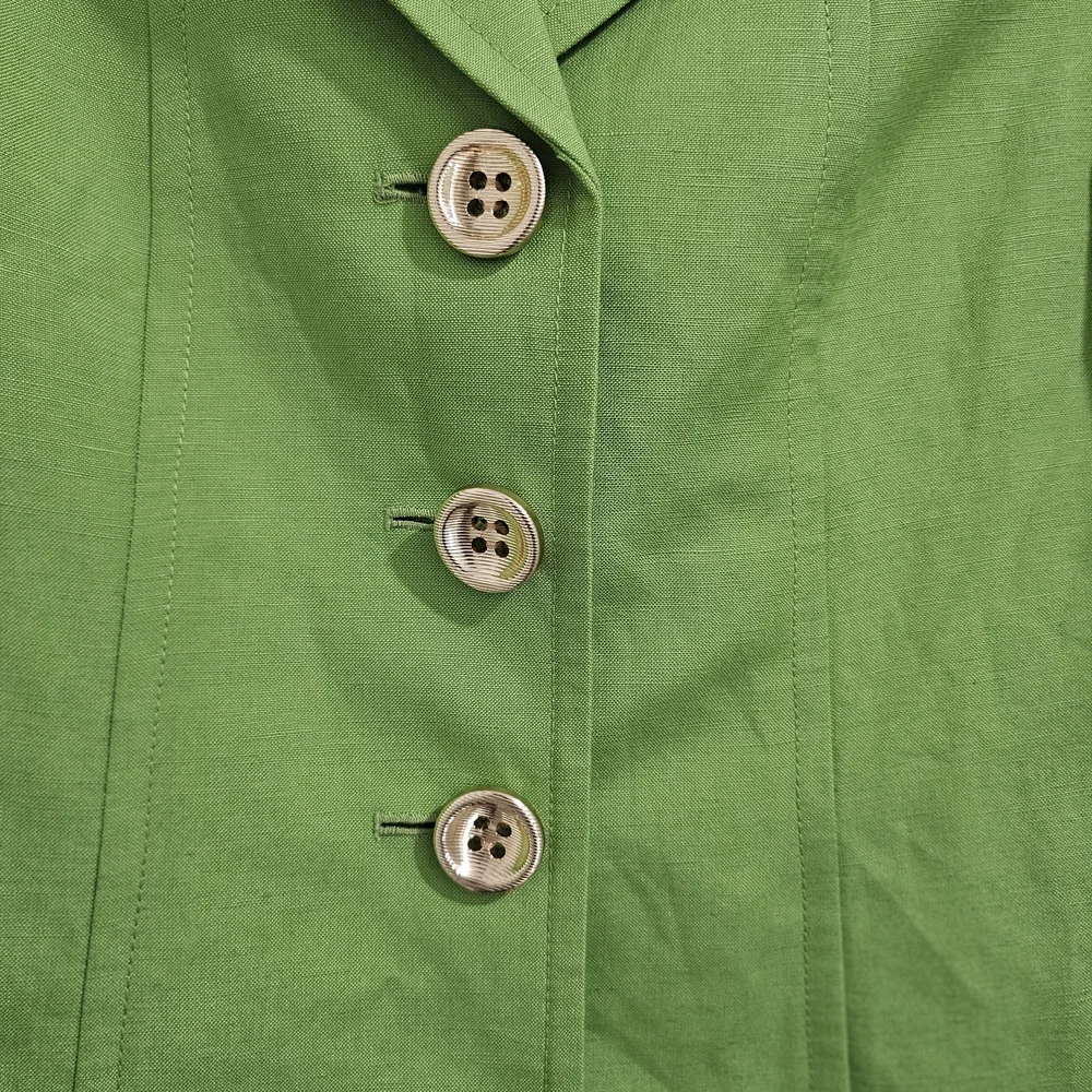 💚 Tahari Arthur S. Levine Green Blazer – NWT 💚 - Picture 4 of 13